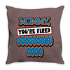 mommy, you're fired grandma's Throw Pillow