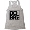 dobre brothers logo Racerback Tank