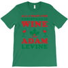 all i want for christmas is wine and adam levine T-Shirt