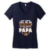 most people call me a mechanic Women's V-Neck T-Shirt