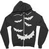 flying bats Zipper Hoodie