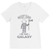 Best Dad in The Galaxy V-Neck Tee