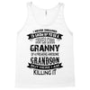 Super Cool Granny Of A Freaking Awesome Grandson Tank Top