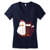 breakfast friends forever Women's V-Neck T-Shirt