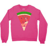 watermelon and beach Crewneck Sweatshirt