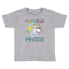 unicorns are born in february cute unicorn Toddler T-shirt