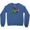 raphael meets mario Crewneck Sweatshirt