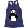 panda police Racerback Tank