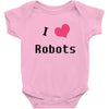 i love robots Baby Onesie