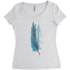 Whale Women's Triblend Scoop T-shirt