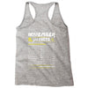 November Girl Facts Scorpio Racerback Tank