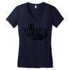 vegan Women's V-Neck T-Shirt