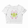 Merry Cthulhu Christmas Ugly Cool T shirts Crop Top