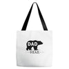 dad bear Tote Bags