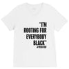 rooting for everybody t shirt V-Neck Tee