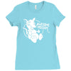 awesome possum Ladies Fitted T-Shirt