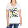 i'm just here for the beads Ladies Curvy T-Shirt