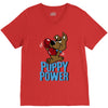 puppy power V-Neck Tee