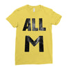 deku all m t shirt hero academia galaxy Ladies Fitted T-Shirt