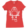frog Ladies Fitted T-Shirt