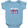 Party Like it's 1776 Baby Onesie