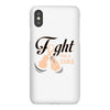 Fight For a Cure Uterine Cancer Awareness iPhoneX