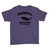 narwhal whale Youth Tee