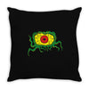 crawling eye monster Throw Pillow