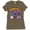 blow your speakers Ladies Fitted T-Shirt