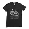 freedom machine Ladies Fitted T-Shirt