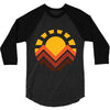 sunset mountain 3/4 Sleeve Shirt