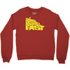 going downhill fast cycling Crewneck Sweatshirt