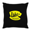luke's diner Throw Pillow