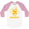 rentaghost 70s 80s kids tv series show retro 3/4 Sleeve Shirt
