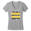 the only good Women's V-Neck T-Shirt
