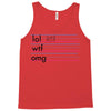 practice your texting Tank Top