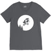 moon alien predator V-Neck Tee