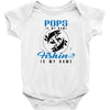 Pops is my Name Fishing Is My Game Baby Onesie