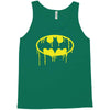 batman dying bleeding logo Tank Top
