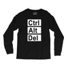 control alt delete Long Sleeve Shirts