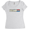 Vegan Parody Cobra Commander Women's Triblend Scoop T-shirt