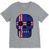 iceland till i die V-Neck Tee