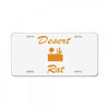 desert rat License Plate