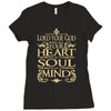 love the lord your god heart soul mind Ladies Fitted T-Shirt