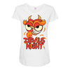 devils night Maternity Scoop Neck T-shirt