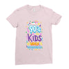 only 90s kids Ladies Fitted T-Shirt