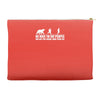 be nice to fat people bear chase funny pub joke Accessory Pouches