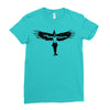 the crow Ladies Fitted T-Shirt