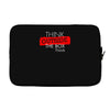 think outside the box thinker Laptop sleeve