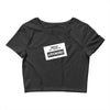 my name is awesome Crop Top